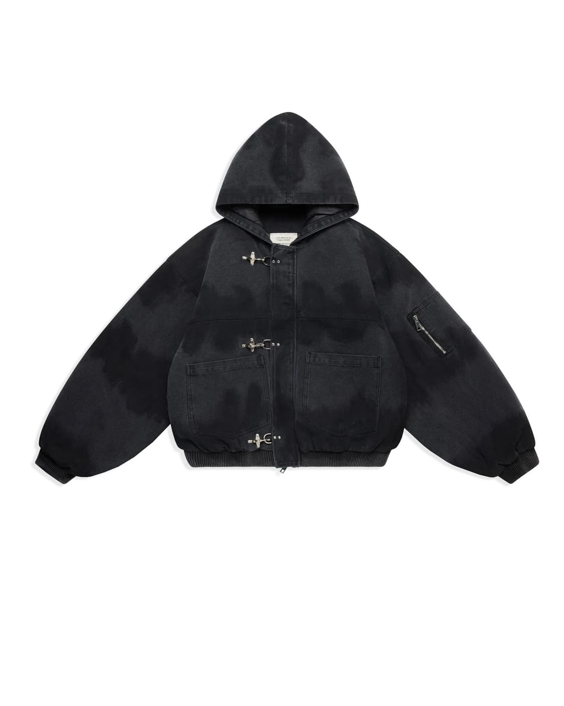 (구매글) shinzo워시드 블랙 캔버스 버클 봄버재킷 구합니다 상품이미지1