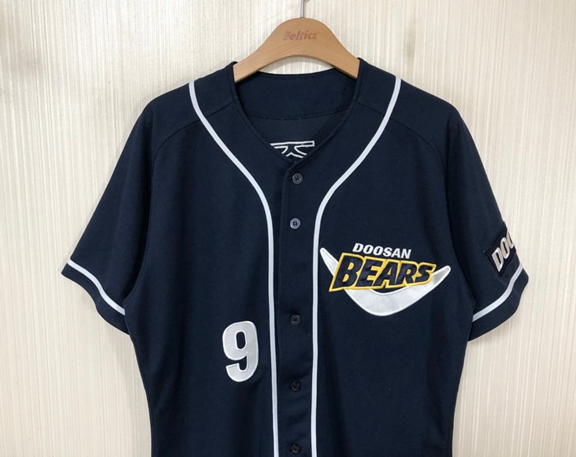 KBO 위팬 두산베어스 반달원정 유니폼/져지 105 #9 박준영 상품이미지2