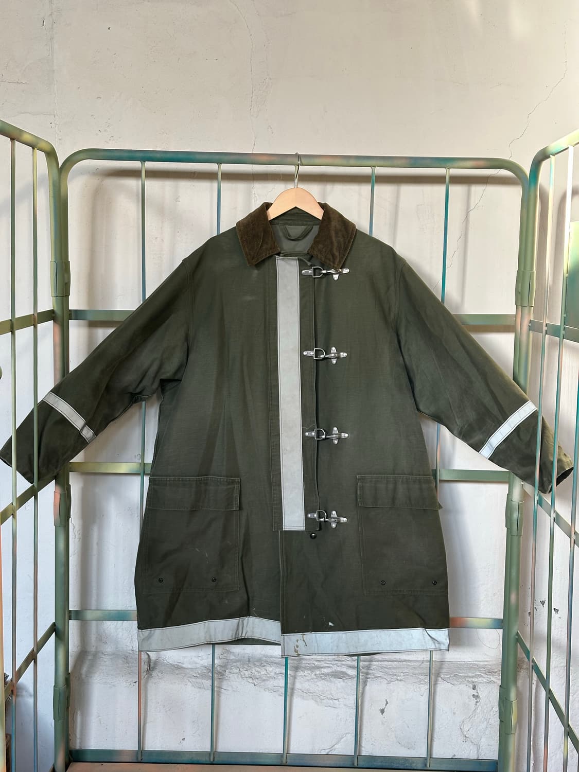 80년대 미군 COAT, FIREMEN'S 덕코트 & 울 라이너 세트 상품이미지2