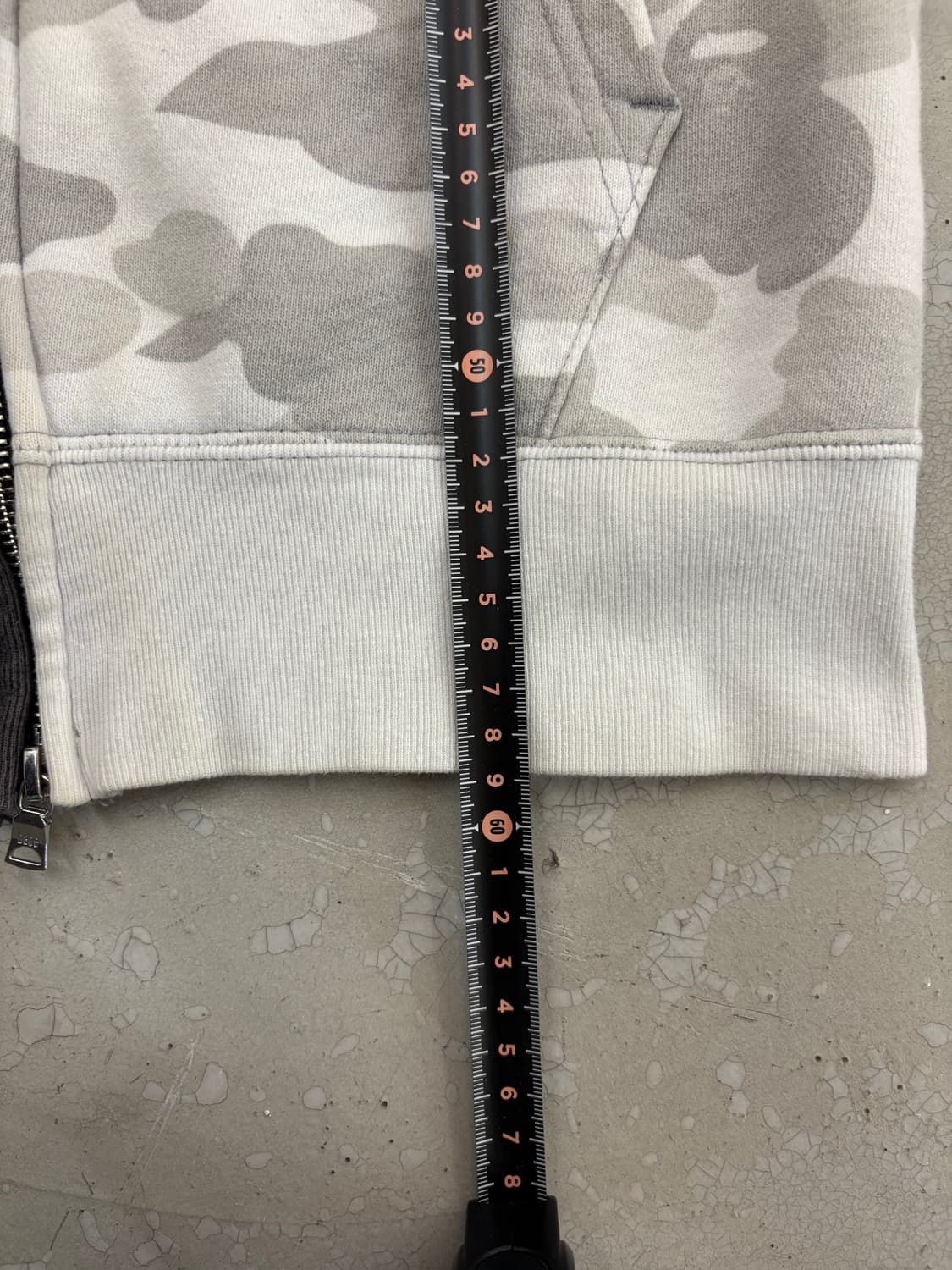 베이프 샤크 풀집 후디 블랙/화이트 카모 상품이미지9