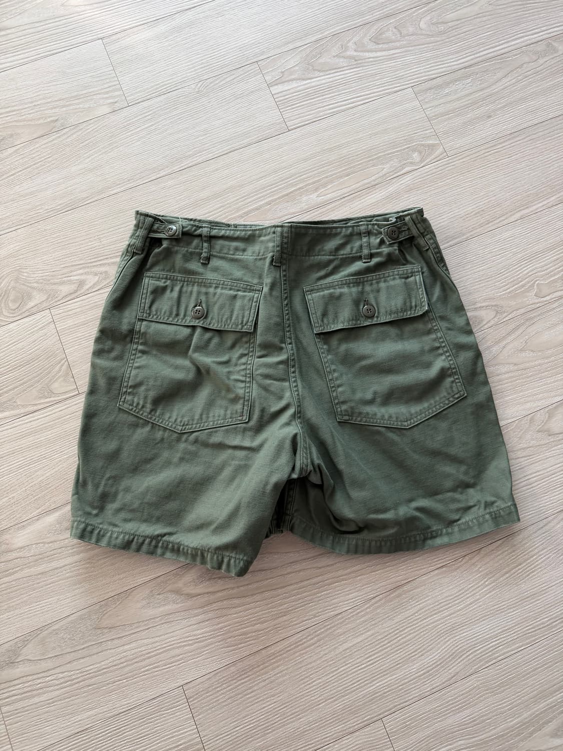 리얼맥코이 코튼 사틴 유틸리티 쇼츠 34 상품이미지2