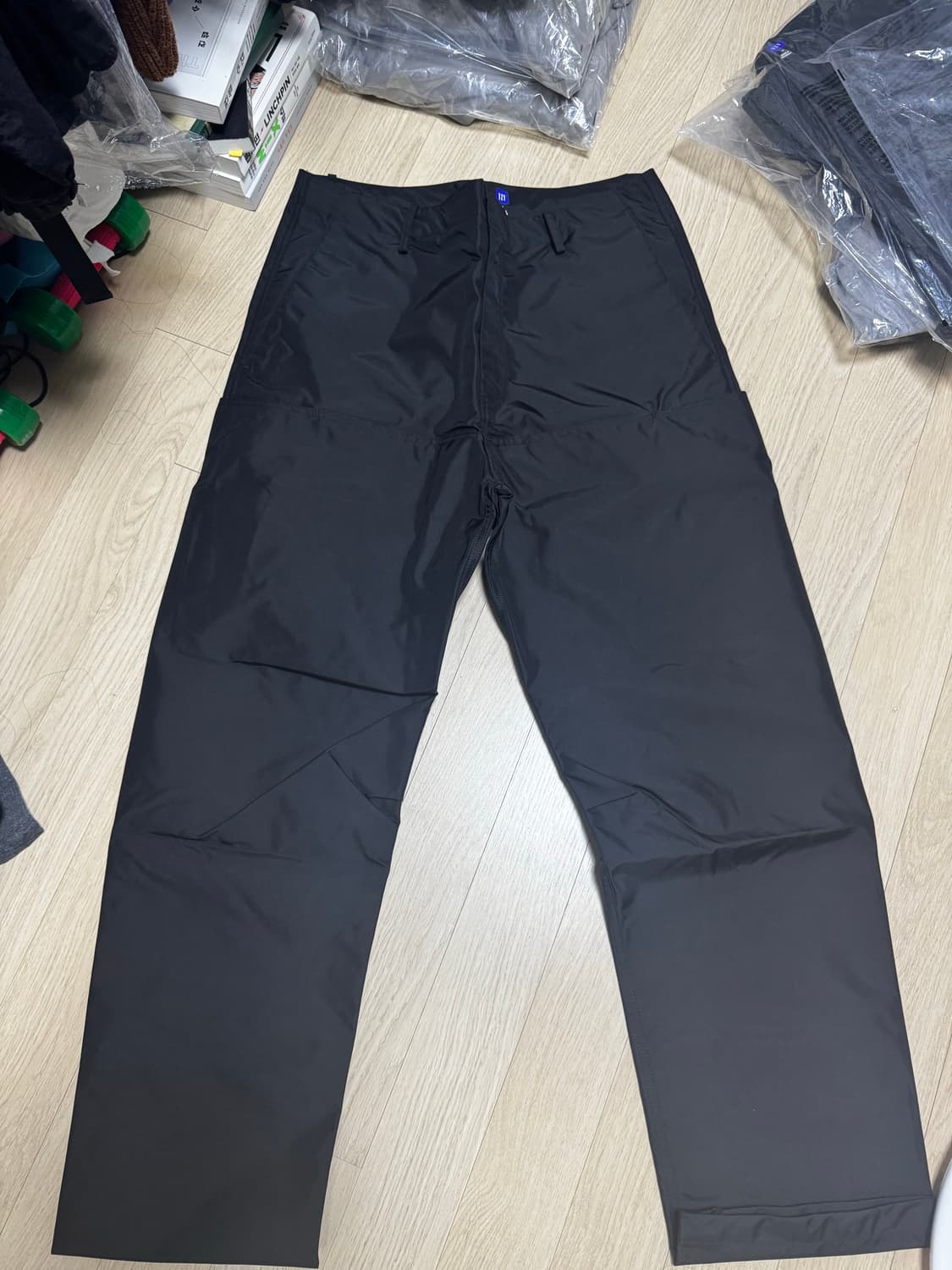 이지 갭 코듀라 카고 팬츠 블랙 상품이미지1