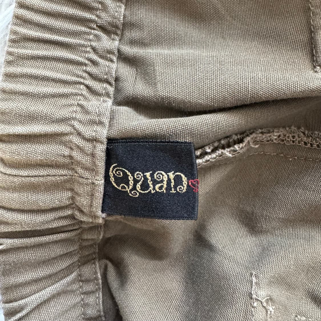 QUAN 일본빈티지 y2k 7부바지 y2k바지 노드바지 7부팬츠 M 30 상품이미지4