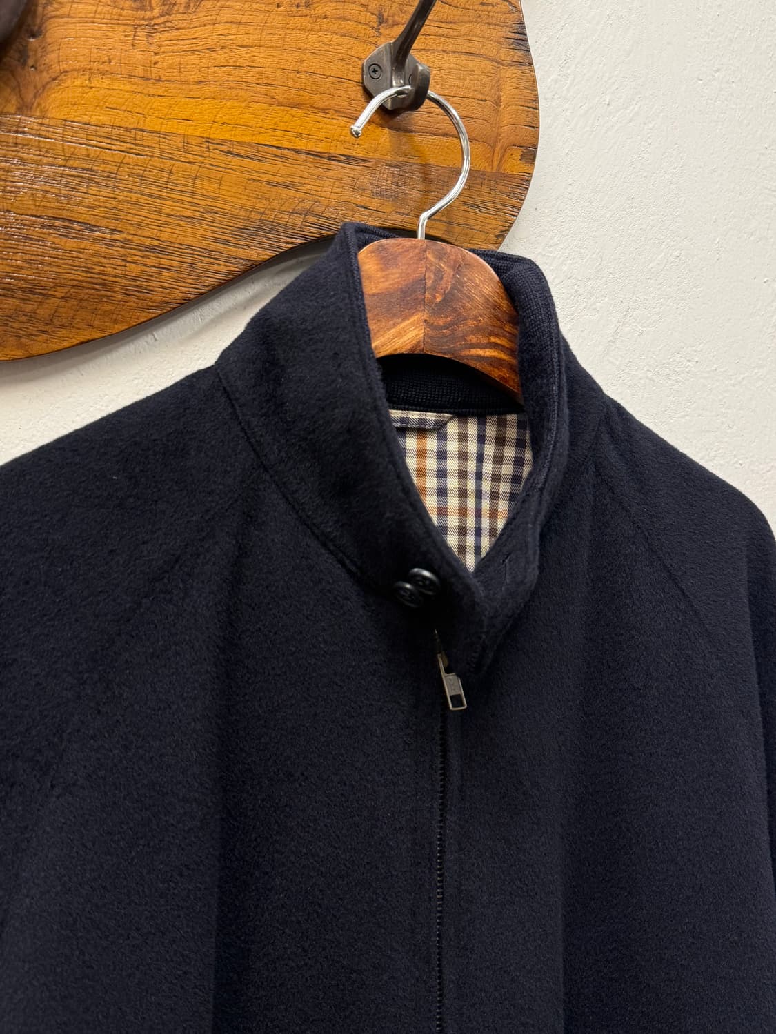 Athleta Cashmere Blend Harrington Jacket 상품이미지2