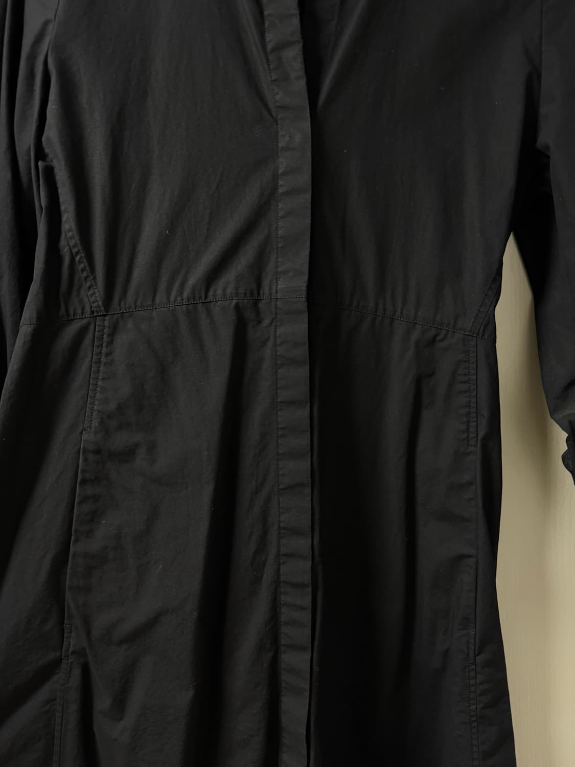 COS 코스 블랙 셔츠 원피스 상품이미지3