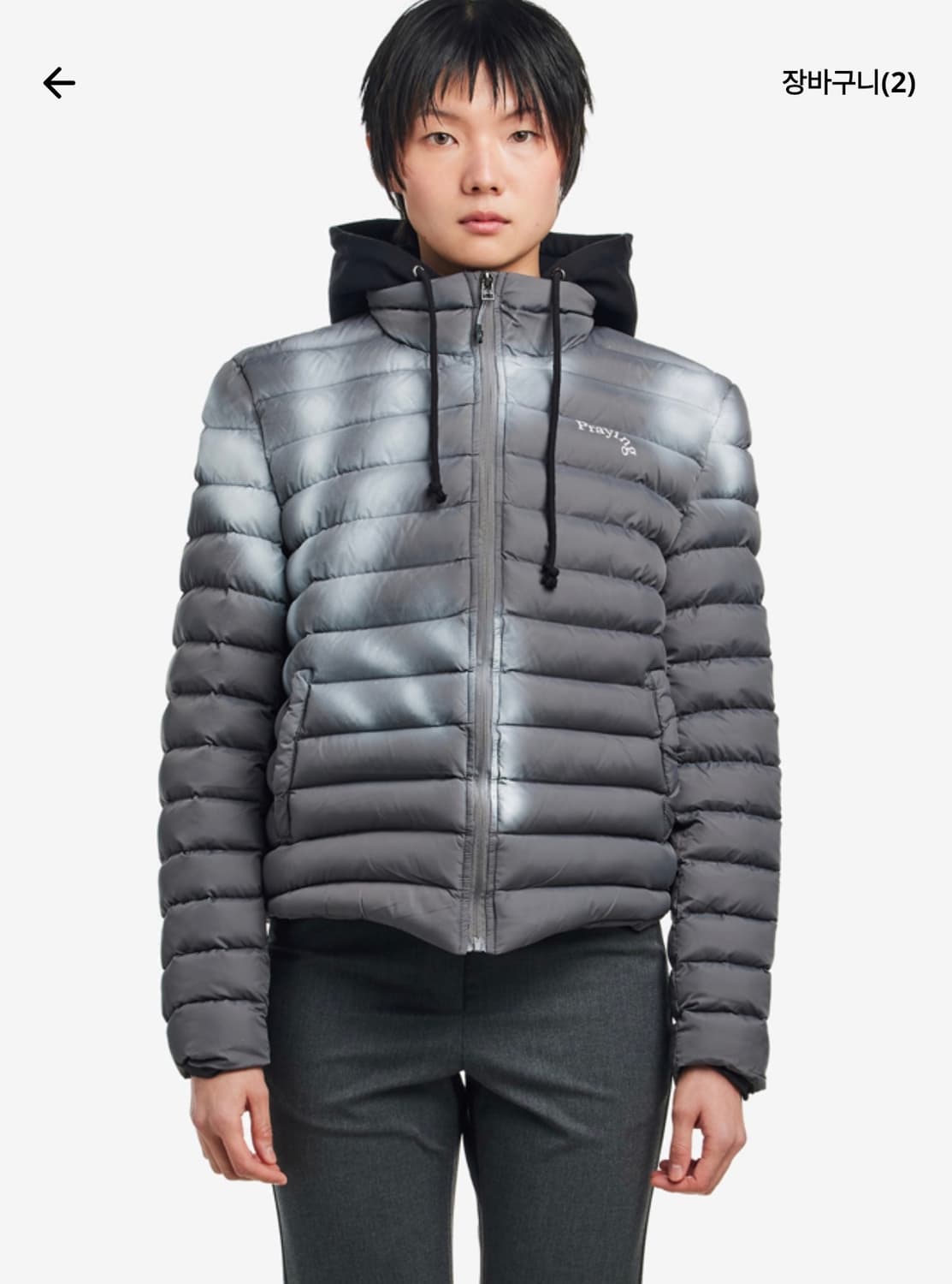 프레잉 푸퍼 후디 자켓 상품이미지1