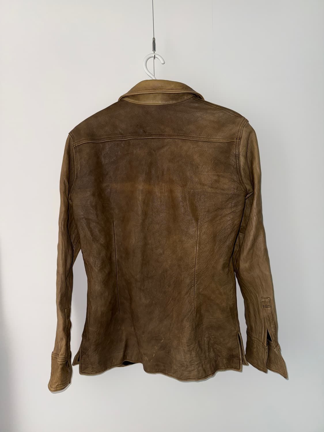 Isamu Katayama Backlash leather shirt 상품이미지7