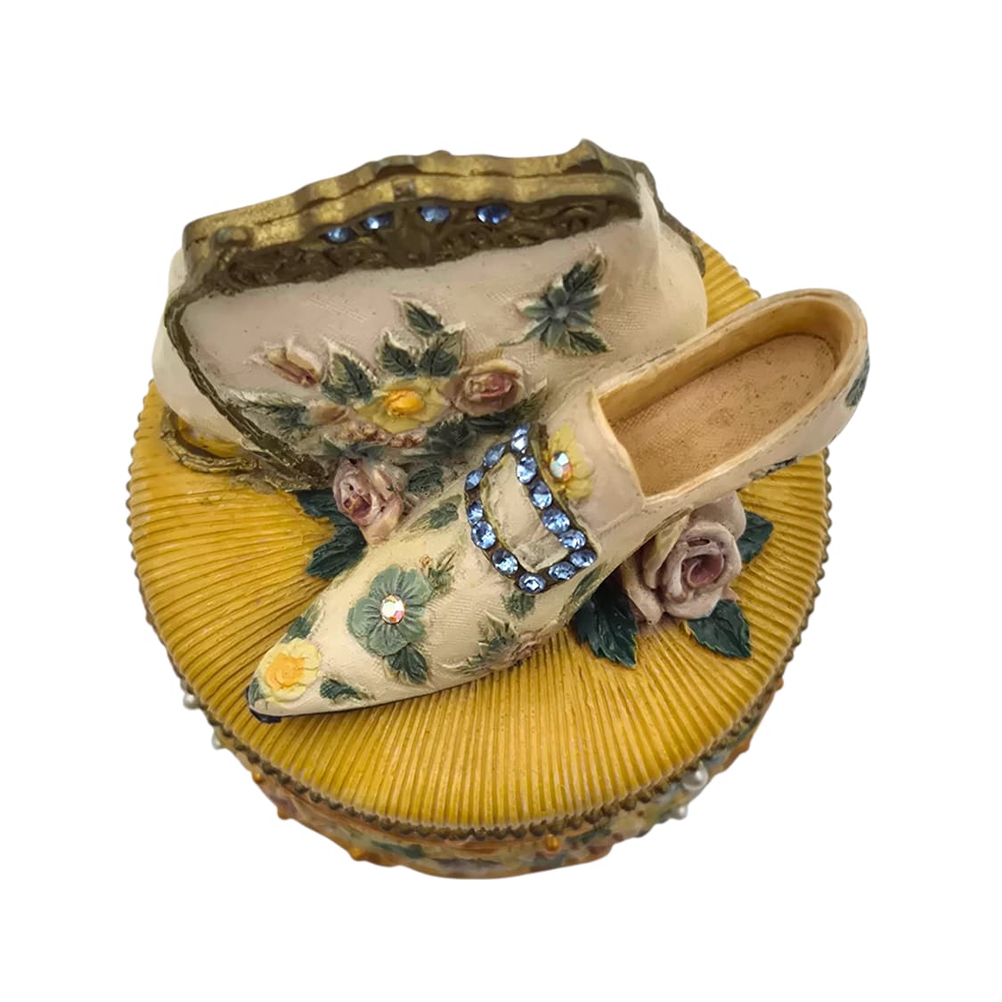 90s 영국 슈드힐 힐&백 엔틱 오르골 상품이미지2