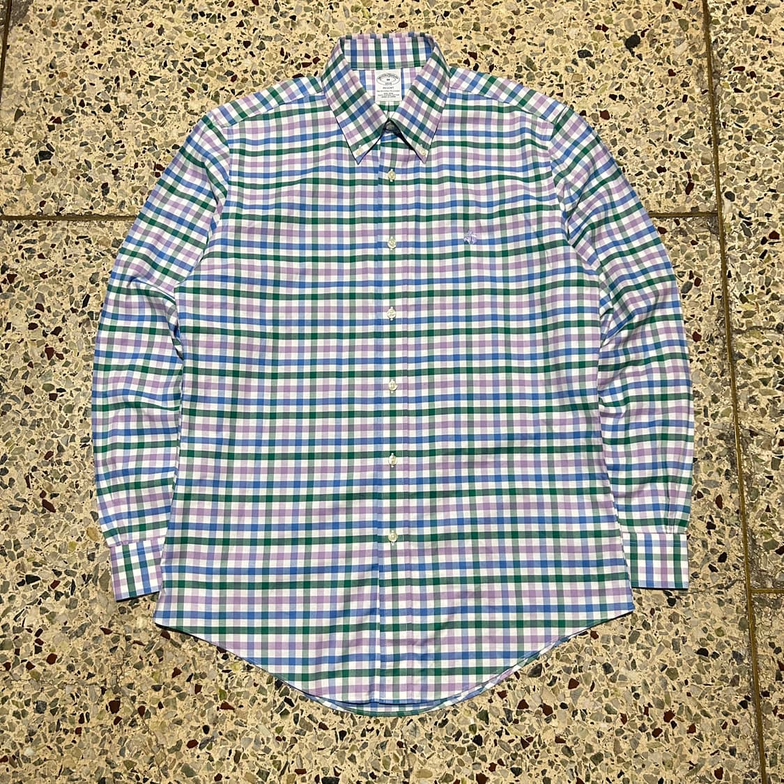 브룩스 브라더스 체크 셔츠 상품이미지1