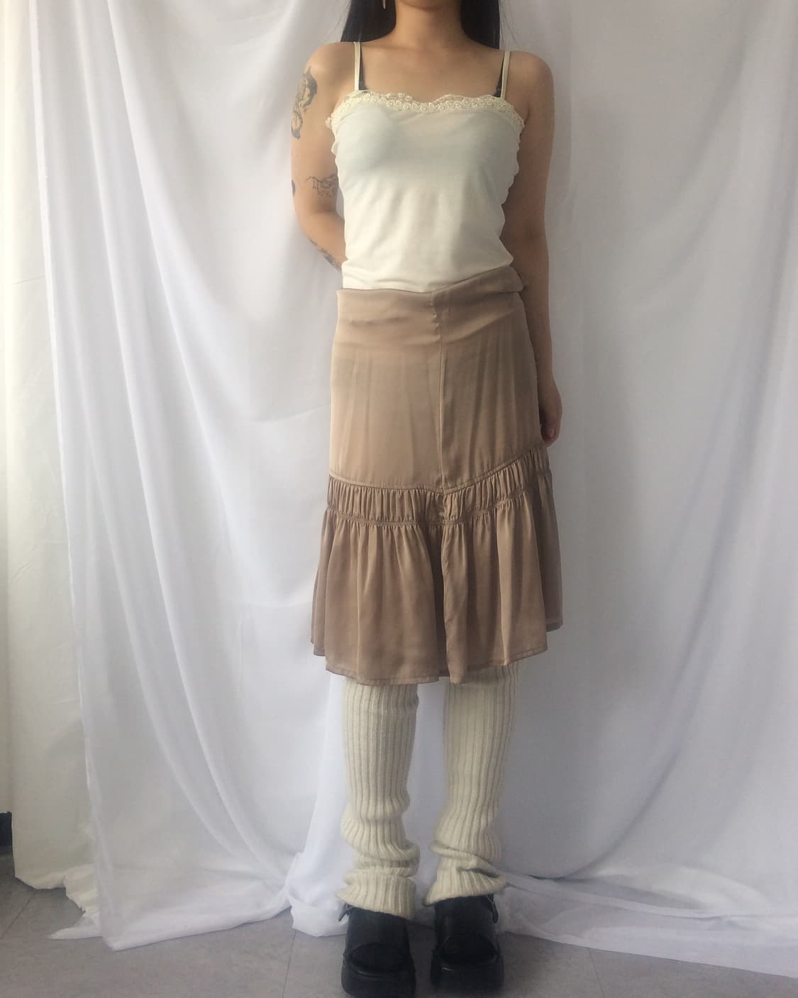 Lace point sleeveless 상품이미지2