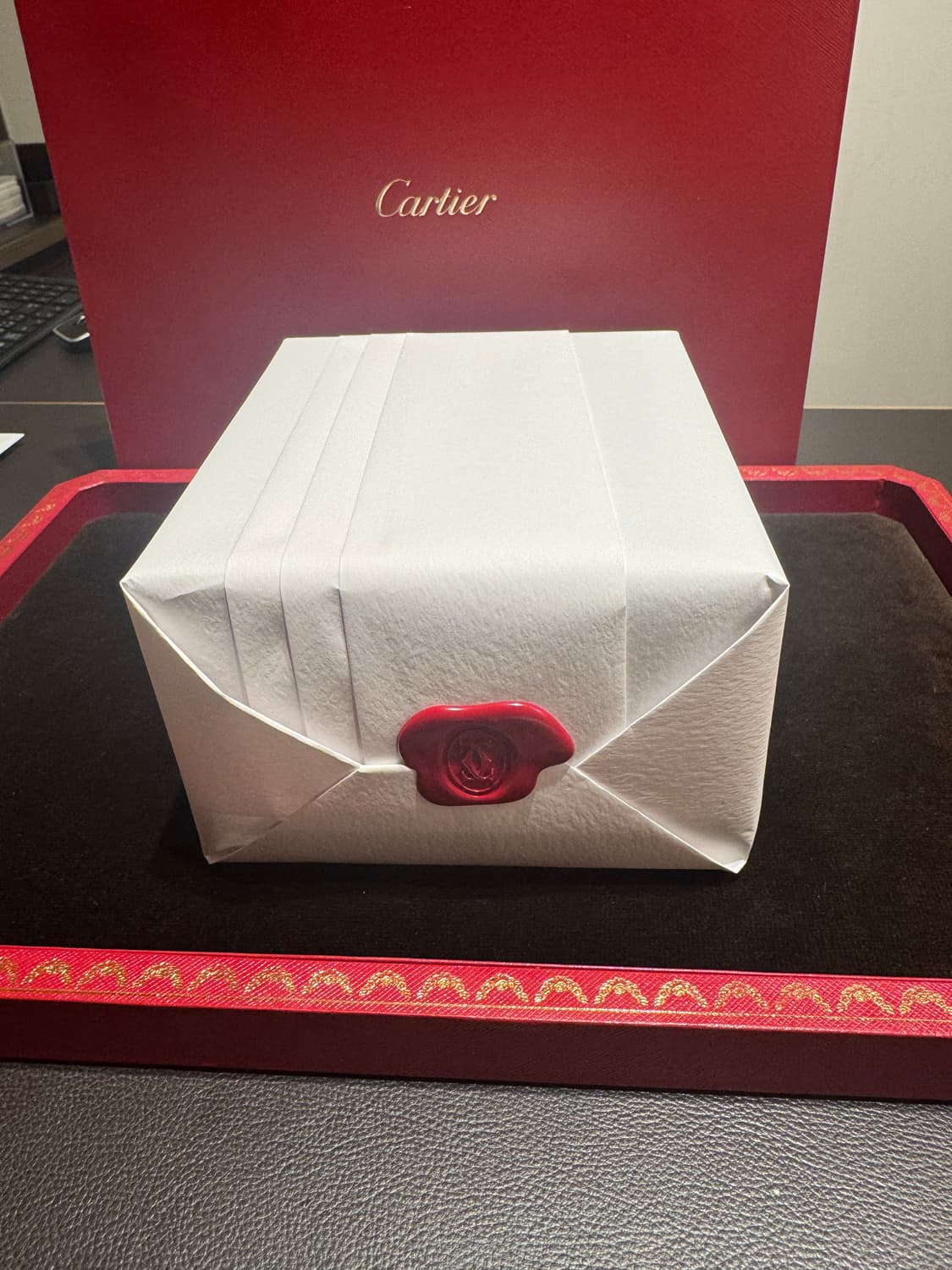 까르띠에 발롱블루 33미리 L 새상품 (오토매틱) 상품이미지2