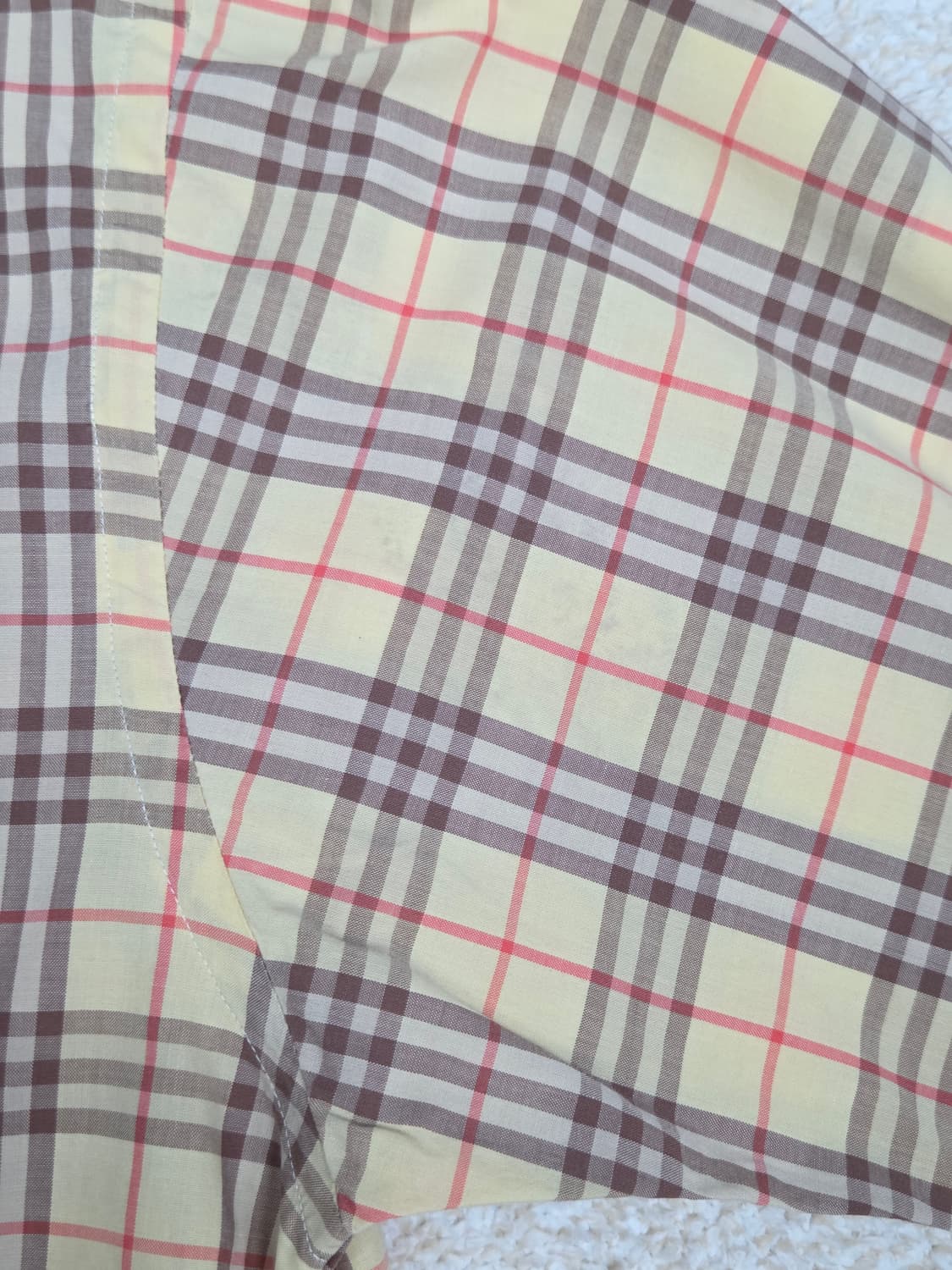 [버버리] 빈티지 노바체크 코튼 긴팔 셔츠 | S00112 상품이미지8