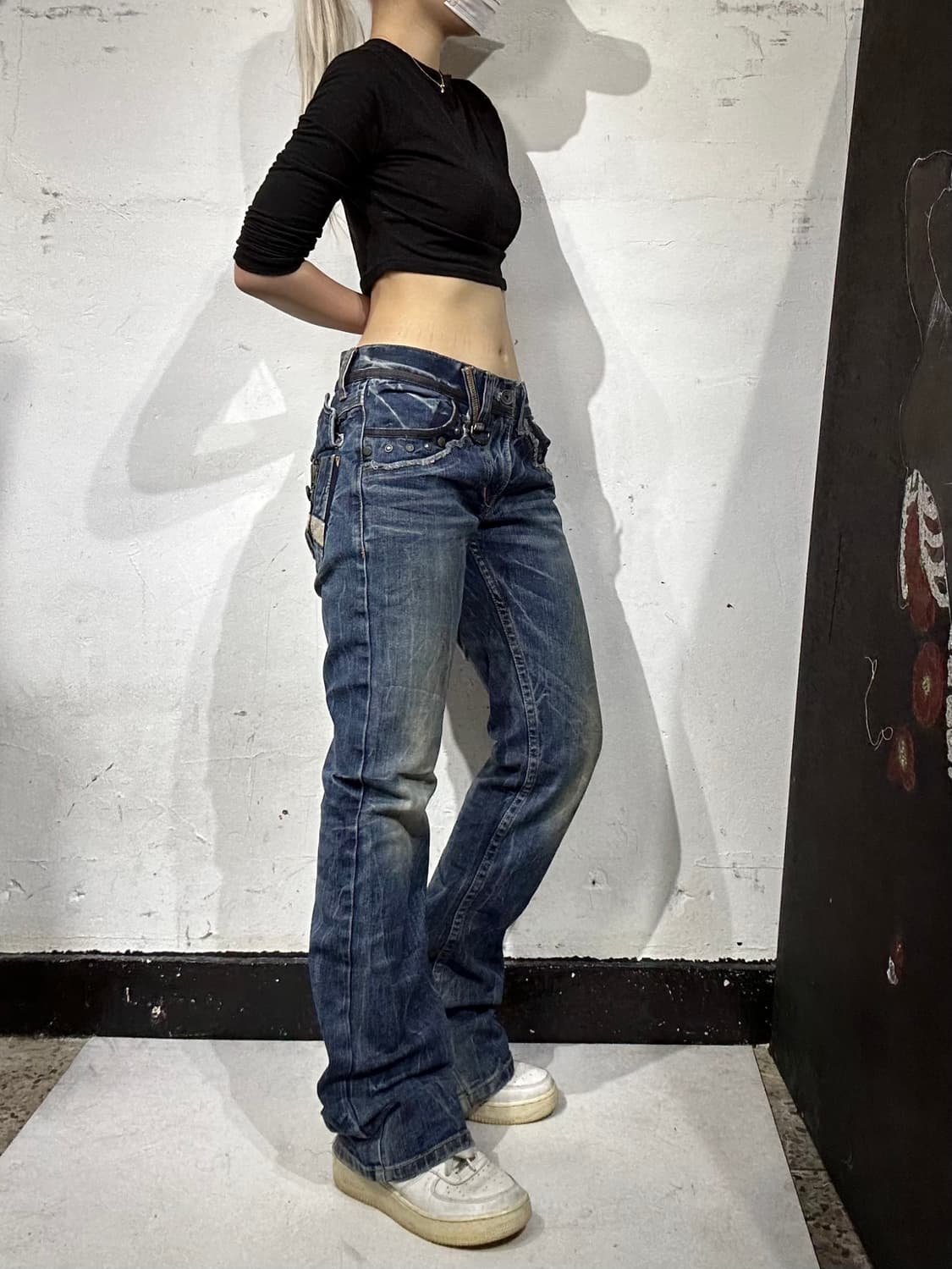 레드 페퍼 중청 와투케 디트로이트 워싱 데님 팬츠 청바지  상품이미지2