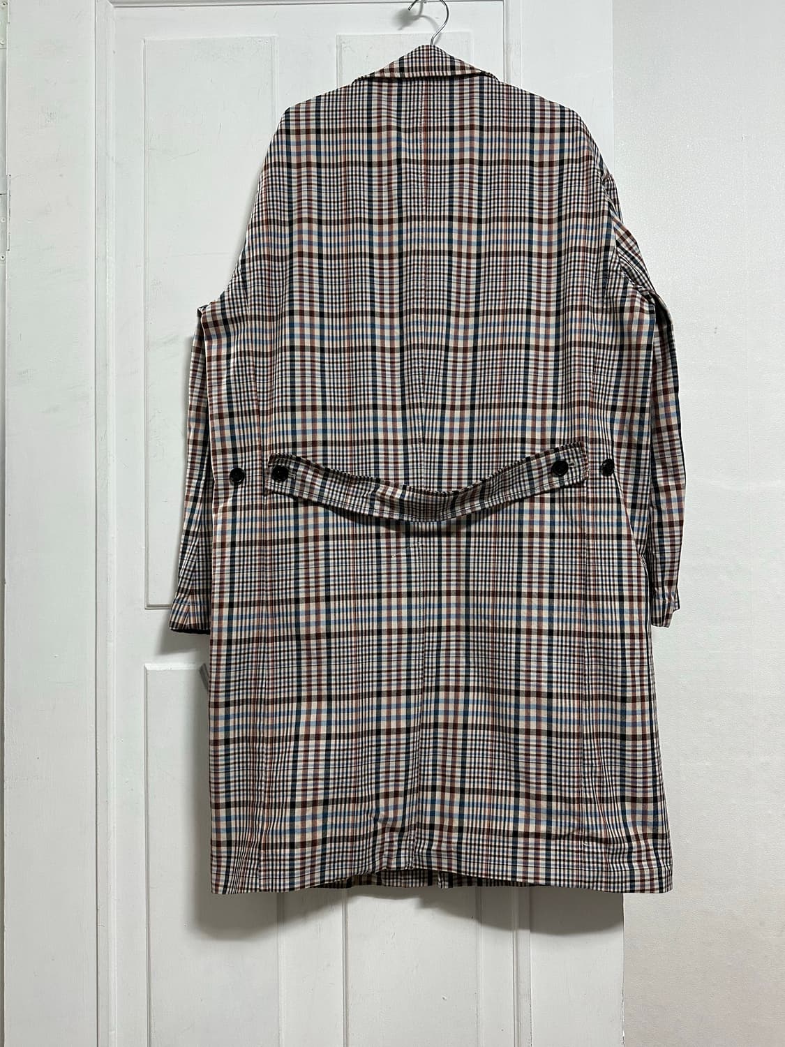 시스템옴므 체크 싱글코트 상품이미지2