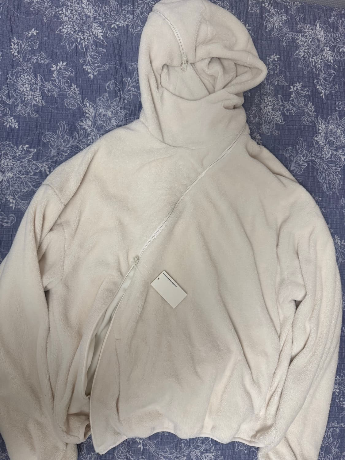 paf 5.1 hoodie 파프 5.1 후드 (M) 택 포함(ivory) 상품이미지1