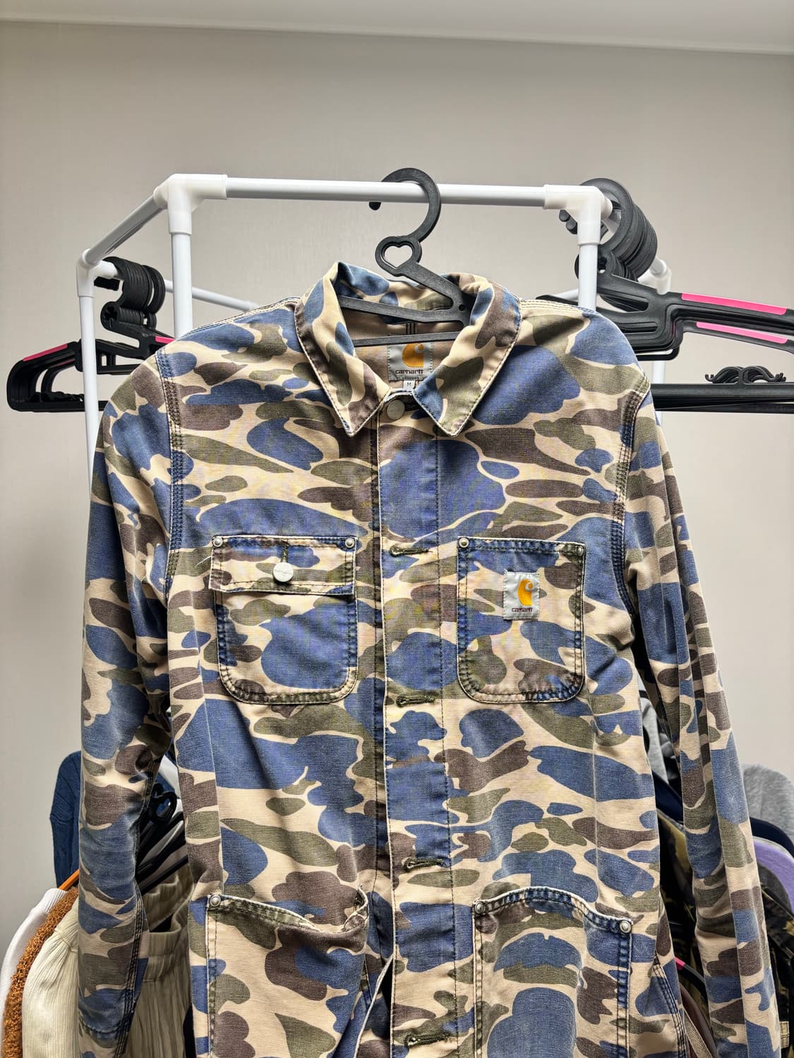 칼하트 카모 자켓 상품이미지1