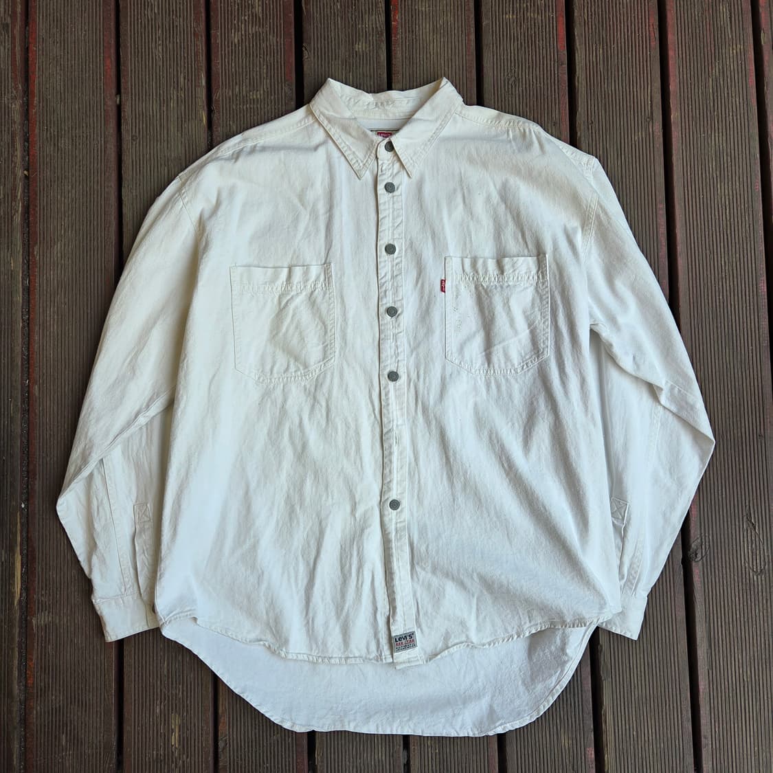 Levi's 화이트 셔츠 상품이미지1