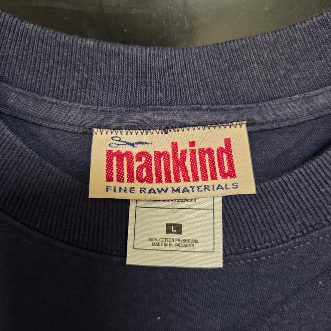 Man Kind 빈티지 반팔 티셔츠 L(100) 상품이미지4