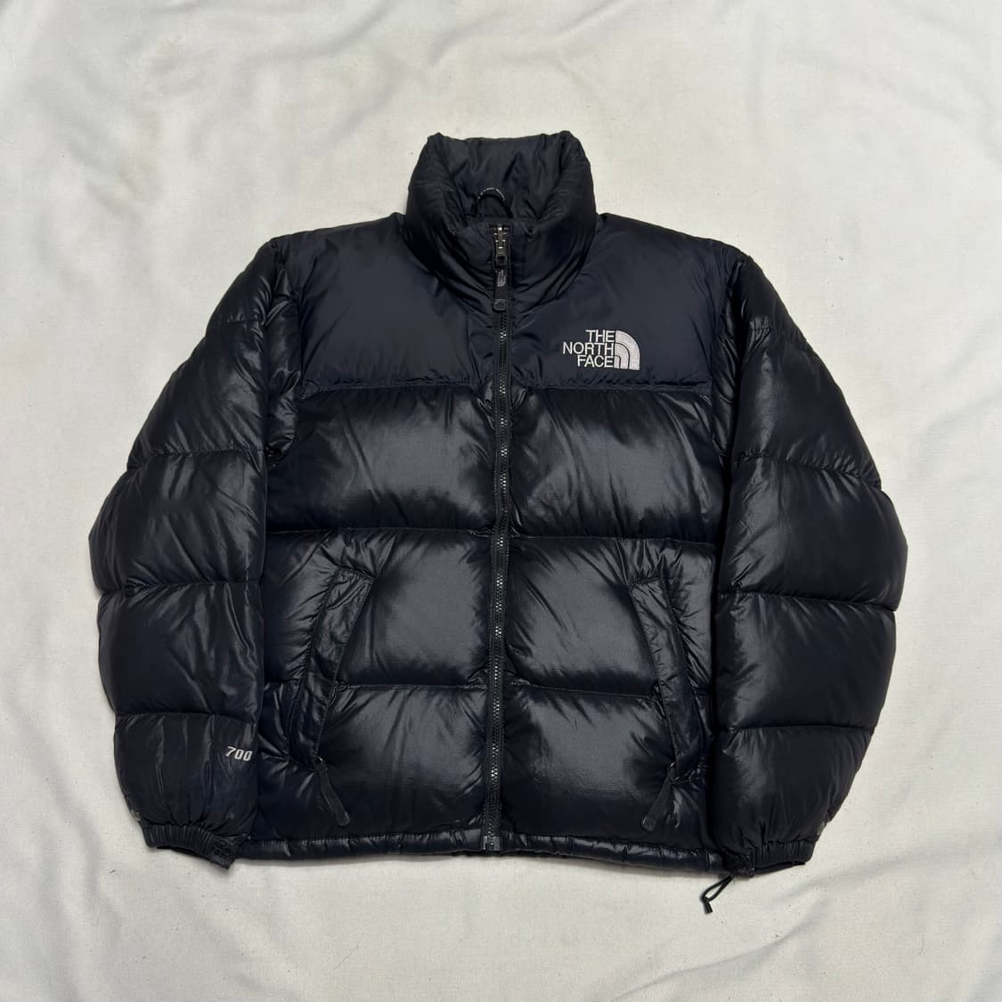 85 노스페이스 눕시 700 블랙 패딩 상품이미지2