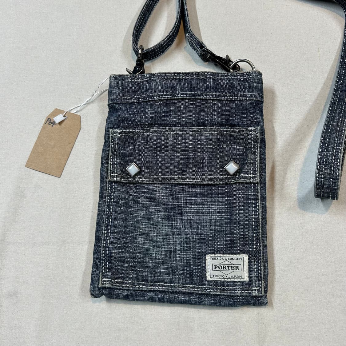 요시다 포터 온스 코튼 데님 크로스백 숄더백 P04 상품이미지2