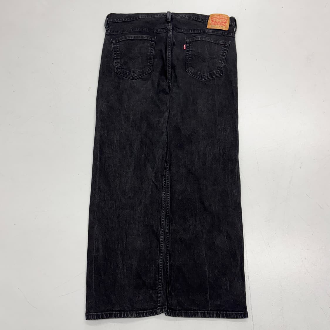리바이스 569 새깅 와이드 데님팬츠 블랙 상품이미지3