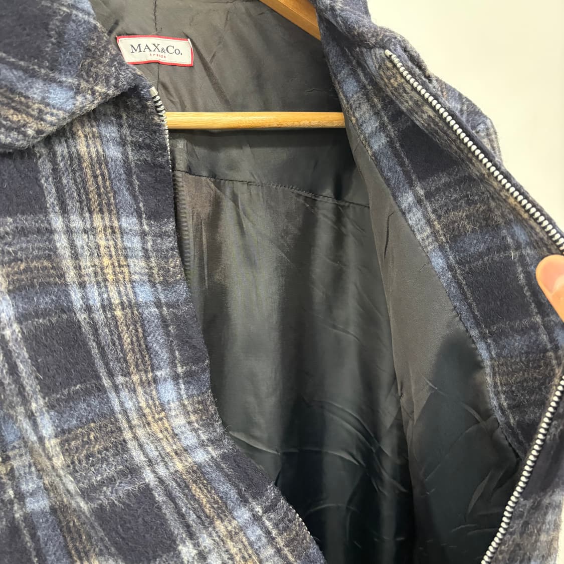 Max&Co. 체크 울 자켓 여/M 상품이미지5