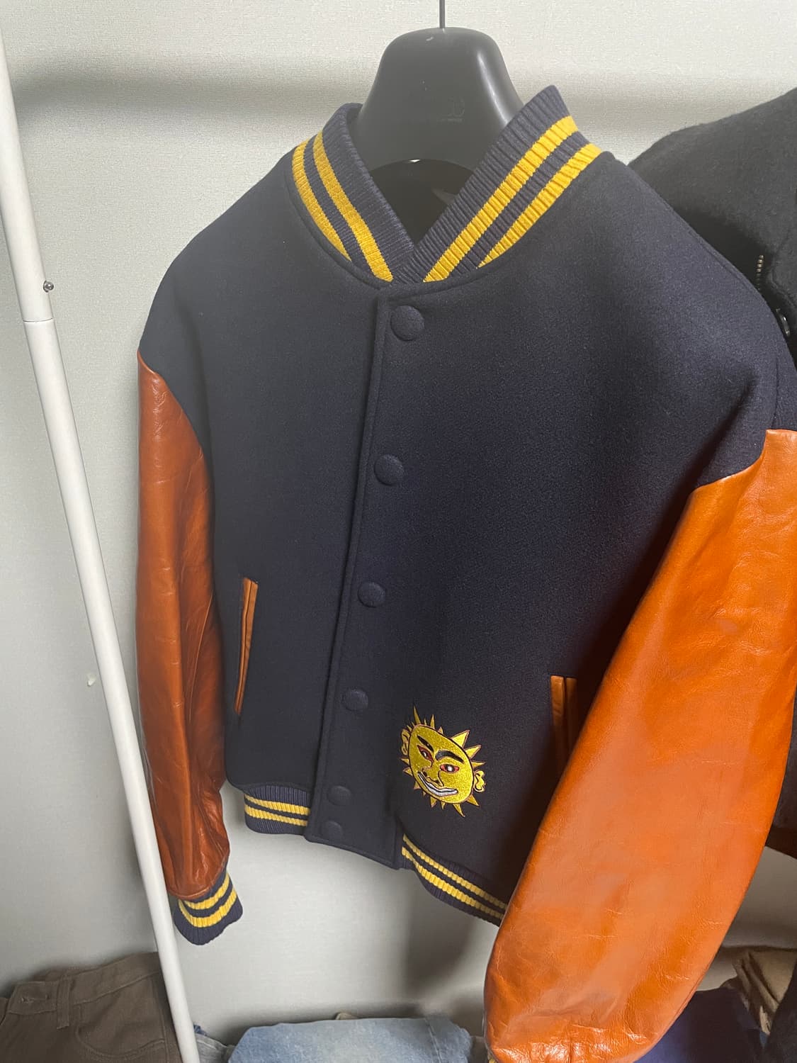 Stu x hank 바시티자켓 판매 상품이미지1