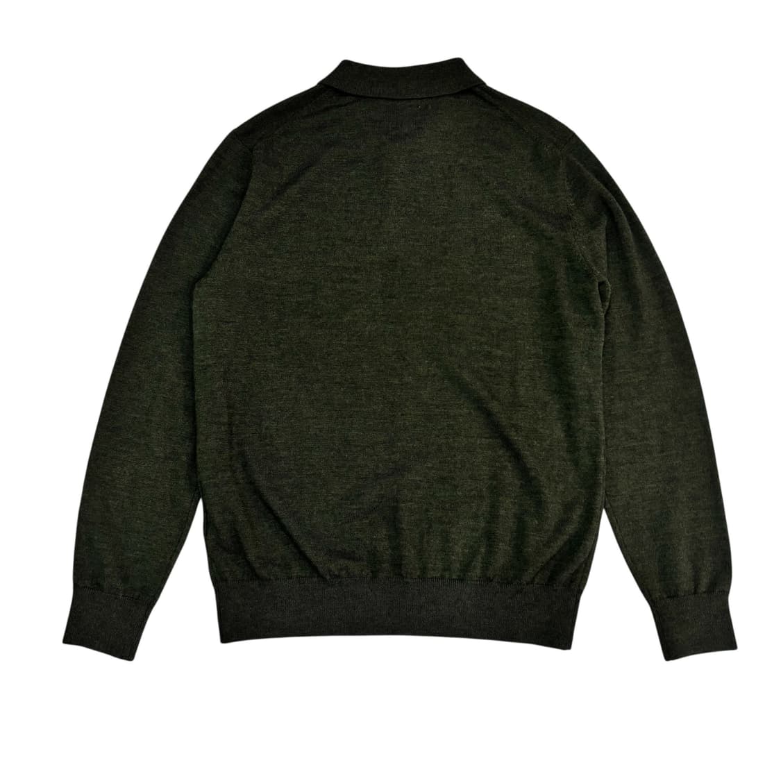 브룩스브라더스 카키 로고 니트 카라티 상품이미지5