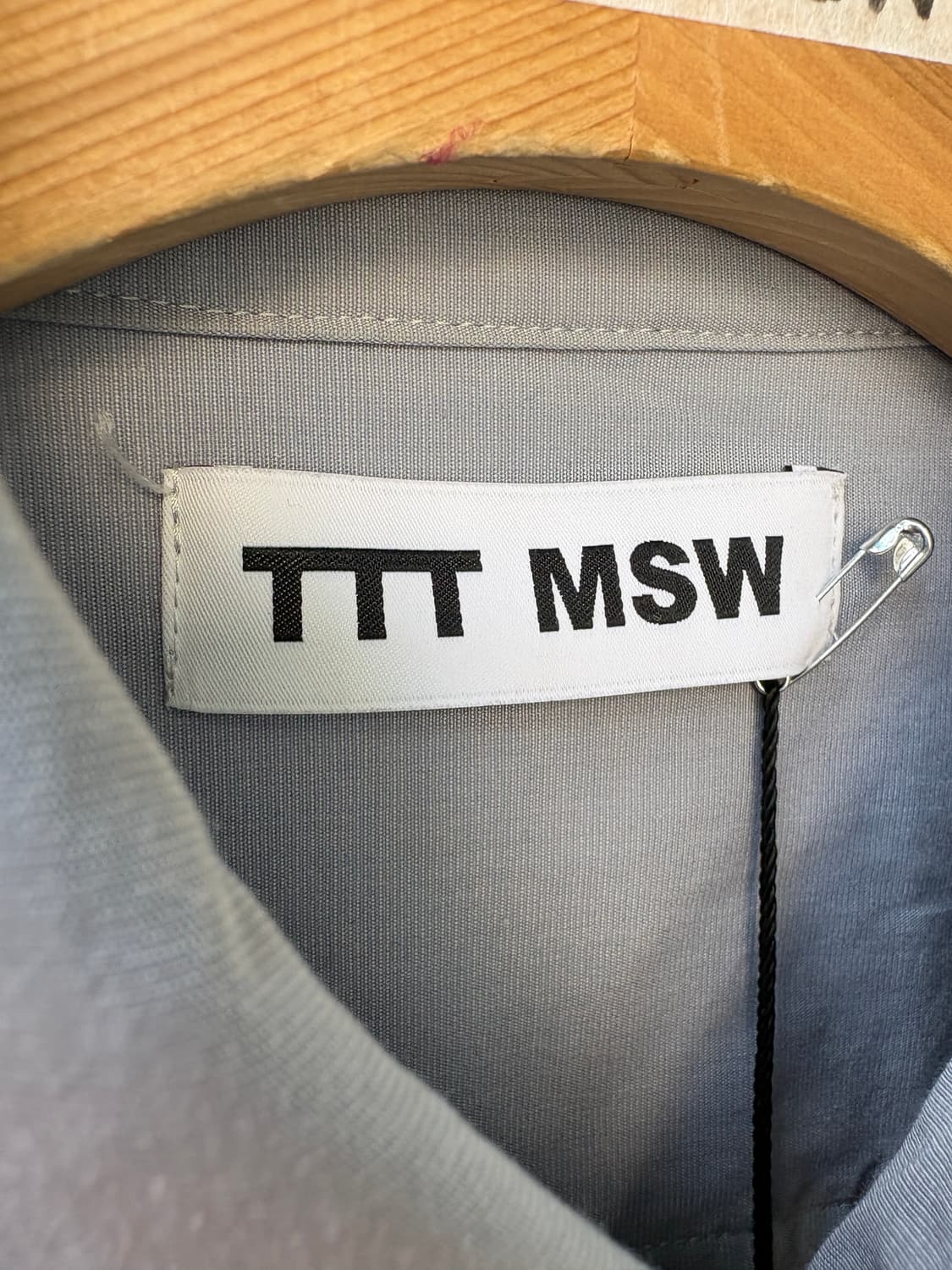 TTT MSW 니트 가디건 도킹 셔츠 상품이미지6