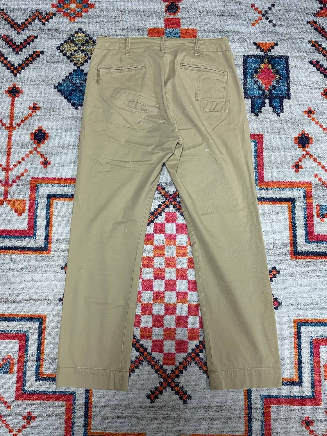 (1회착) 폴로 랄프로렌 릴렉스드핏 패치워크 치노 30x30 상품이미지2