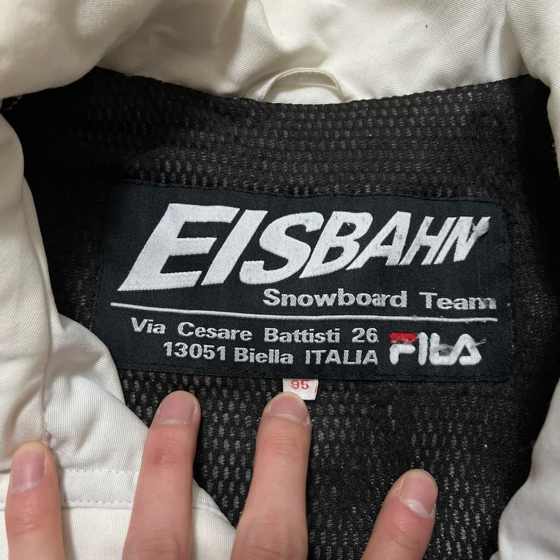 휠라 남성 스키복 보드복 바람막이 스키점퍼 M/95  상품이미지5