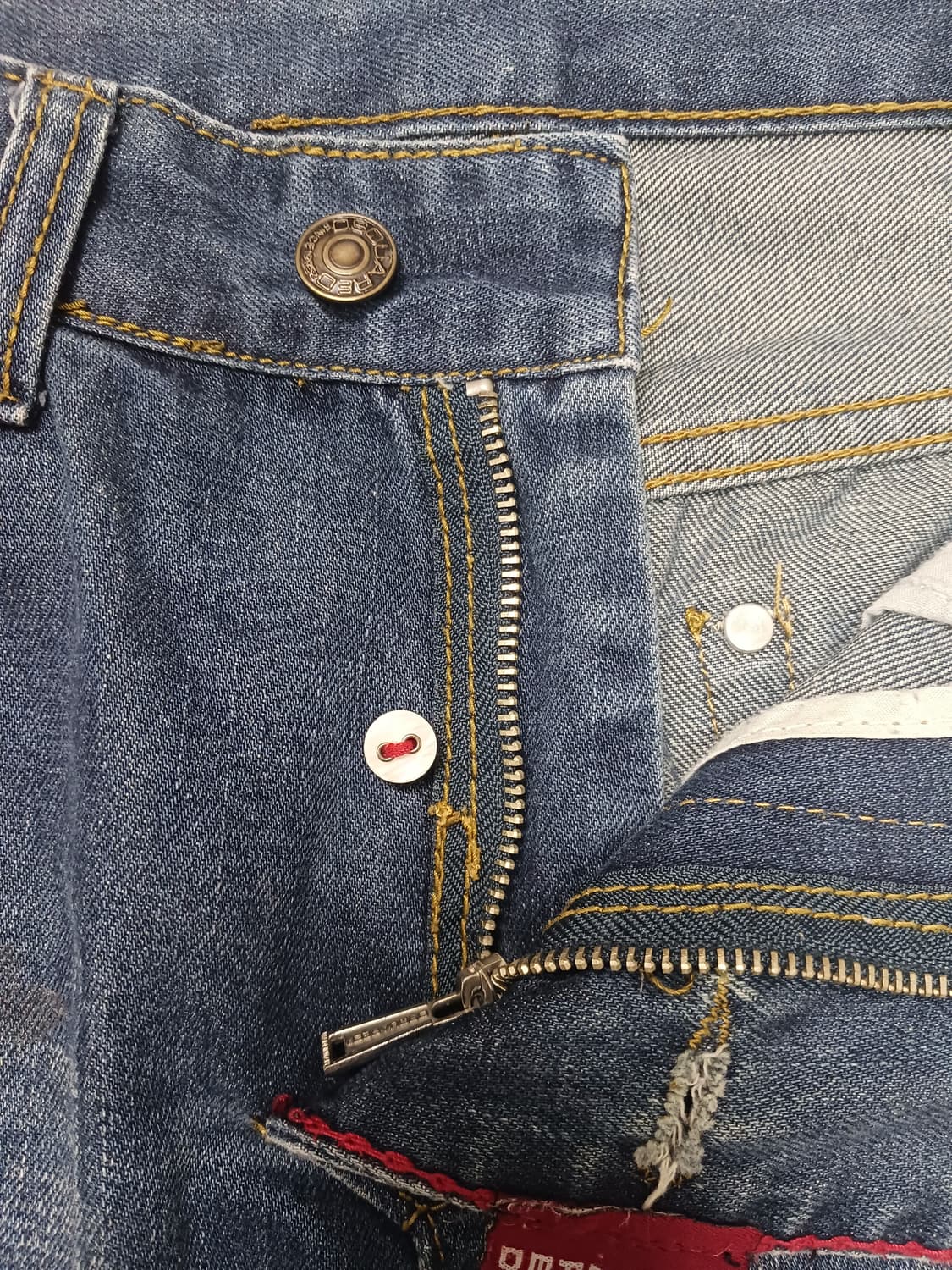 [32] 디스퀘어드2 메이플패치 스트레이트진 청바지 상품이미지6