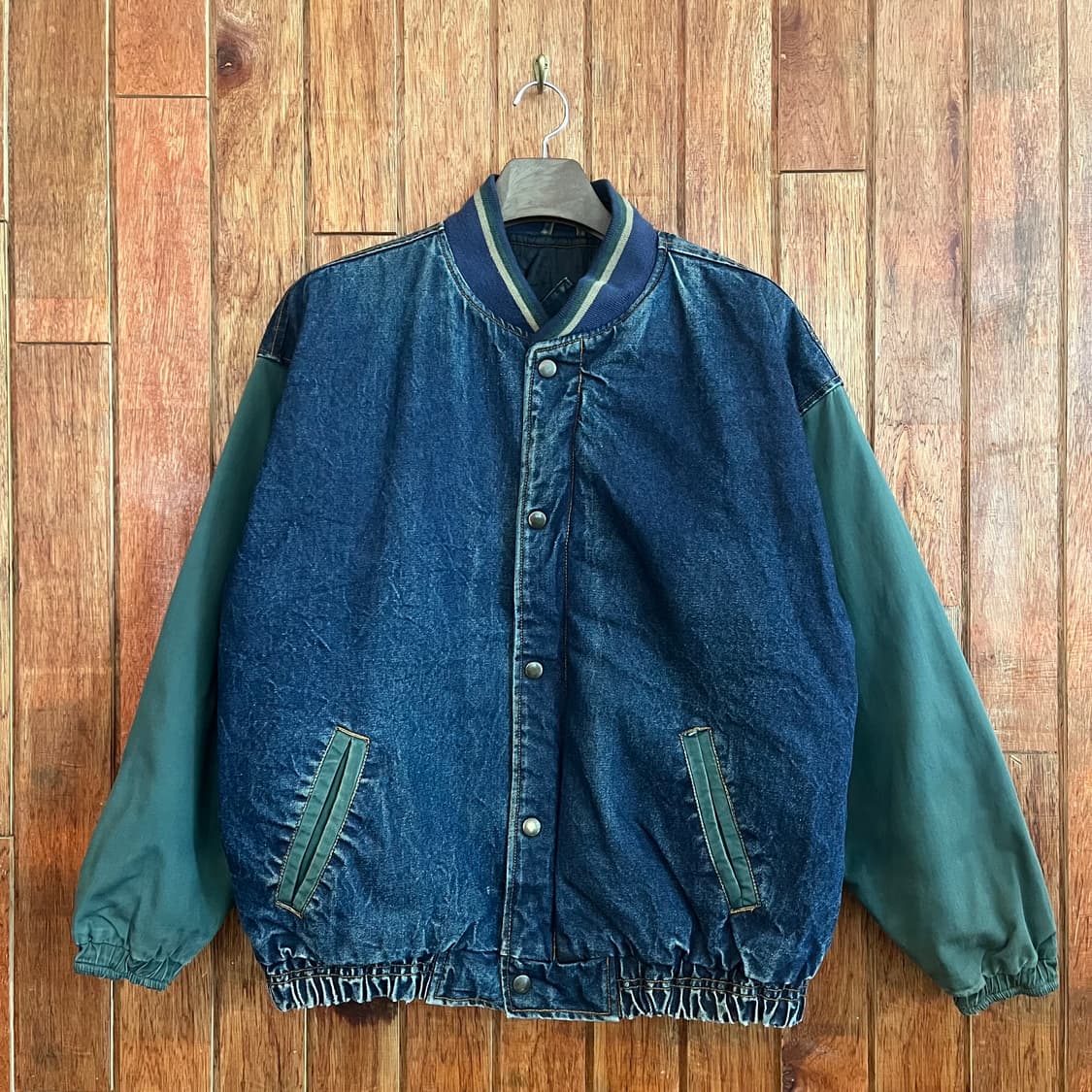 USA 데님 패딩바시티 상품이미지1