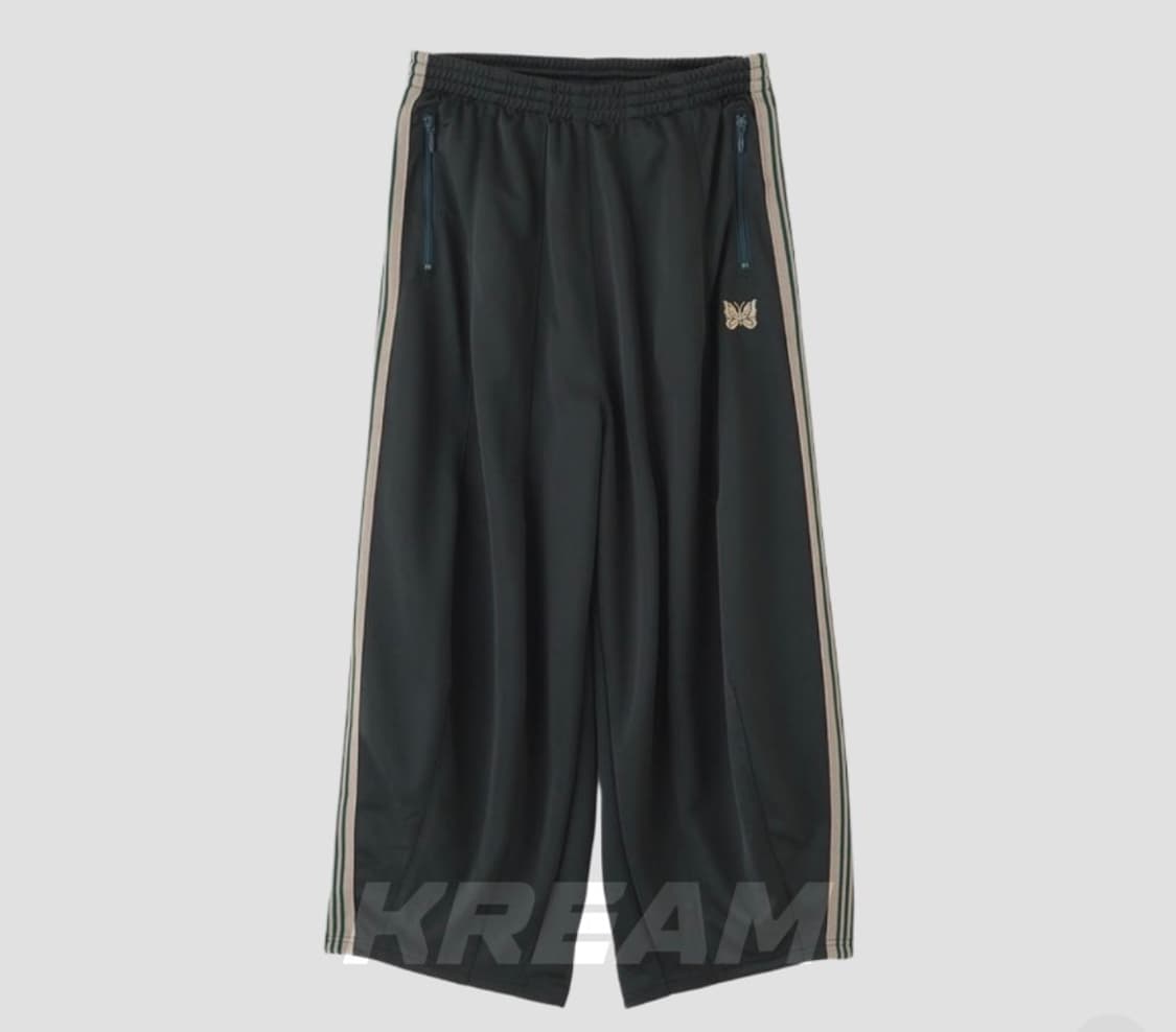 니들스 x LHP H.D. 트랙 팬츠 폴리 스무스 다크 그린 상품이미지1