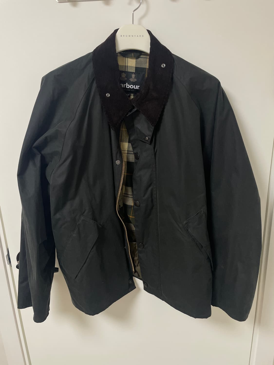 [42] 바버 트랜스포트 자켓 세이지 그린 상품이미지1