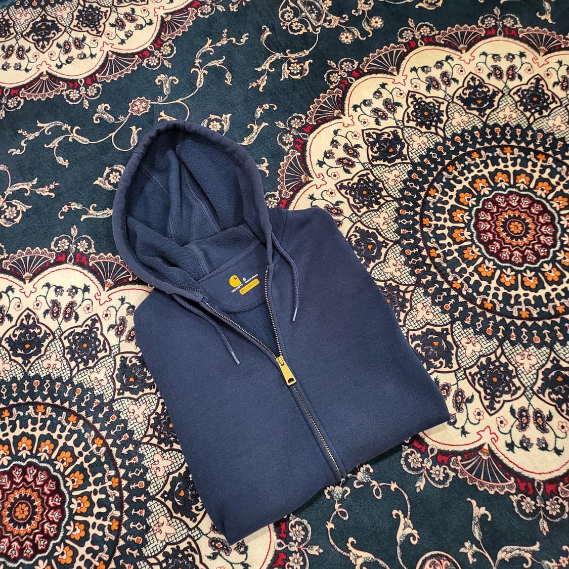 칼하트 후드 집업 (S) 상품이미지7