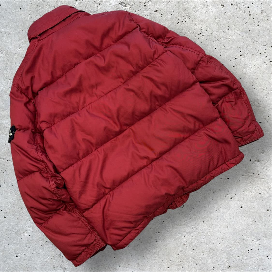 [L] 13ss 스톤아일랜드 thermo 다운 패딩 버건디 A762 상품이미지2