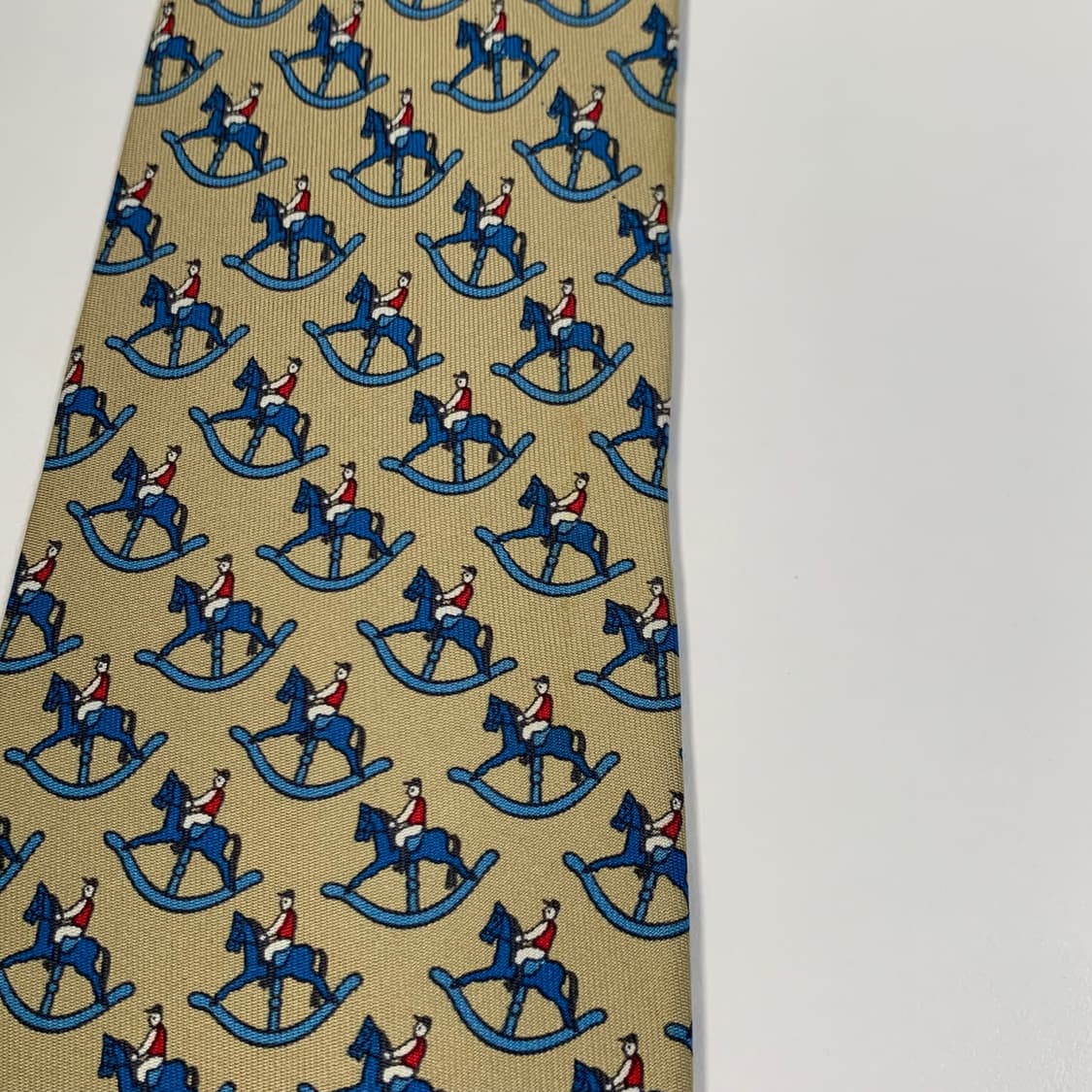 에르메스(HERMES) 기하학적패턴 명품 프랑스 100실크 넥타이 A 상품이미지10