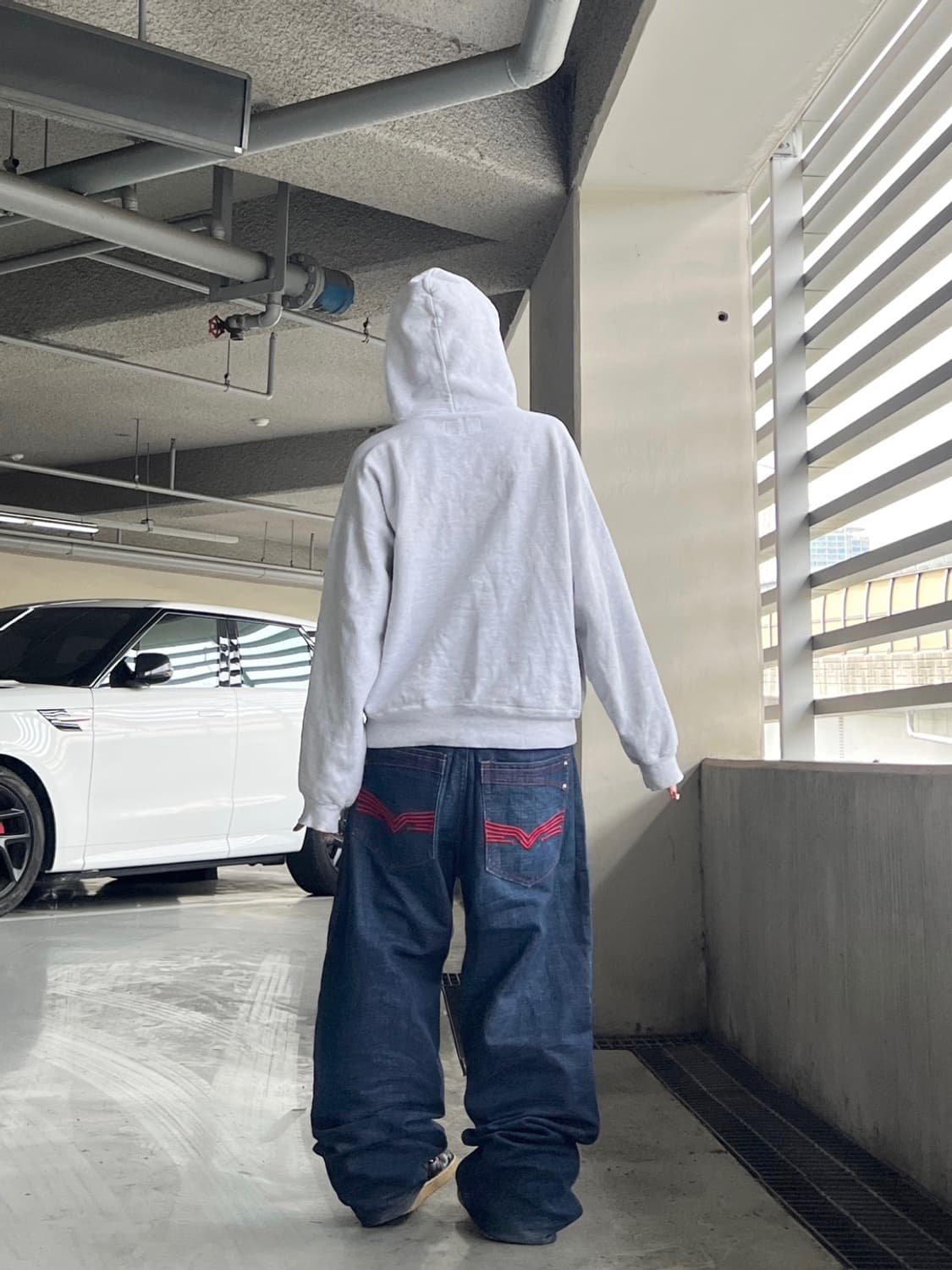 90‘s Russell 빈티지 후드티 상품이미지3