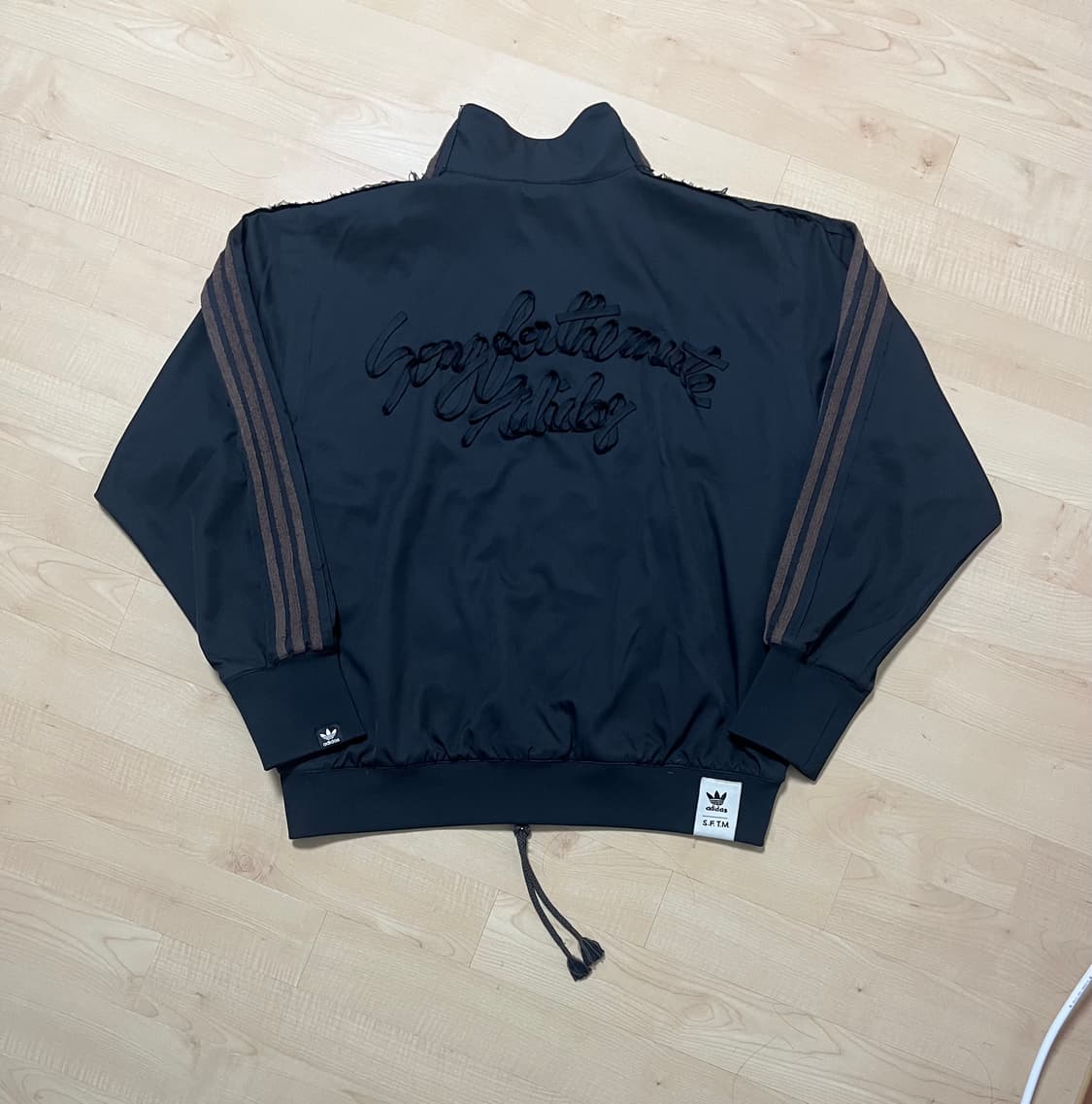 아디다스 송포더뮤트 트랙자켓 블랙 us m 상품이미지3