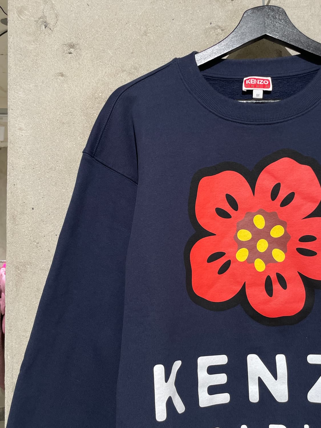 겐조 네이비 보케 플라워 스웻 셔츠 상품이미지2