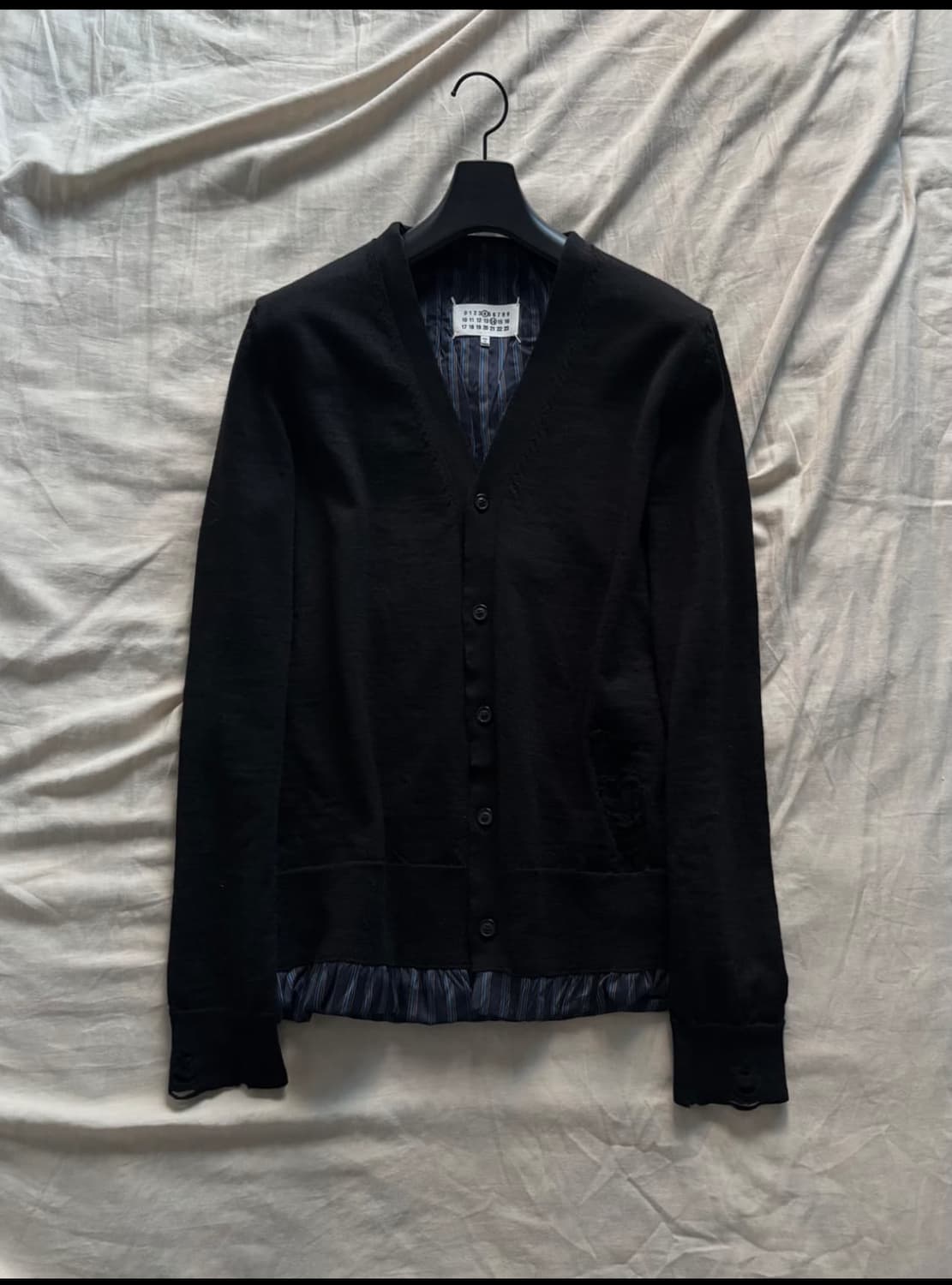 마르지엘라 디스트레스드 울가디건 상품이미지1