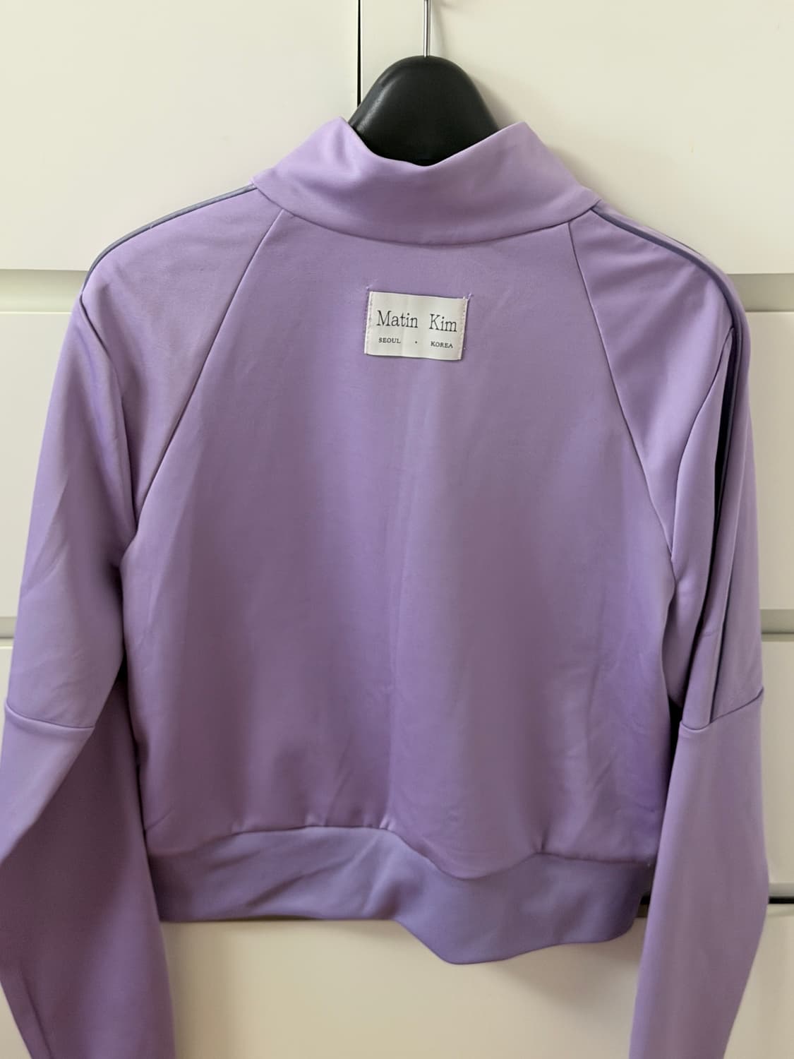 마뗑킴 보라색 져지 상품이미지2