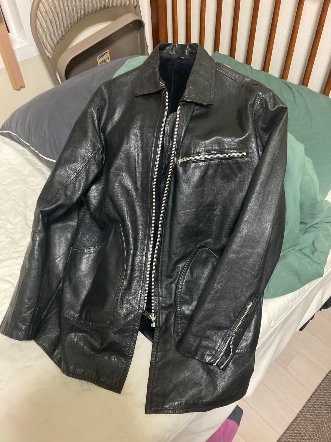 레더 카코트 상품이미지1