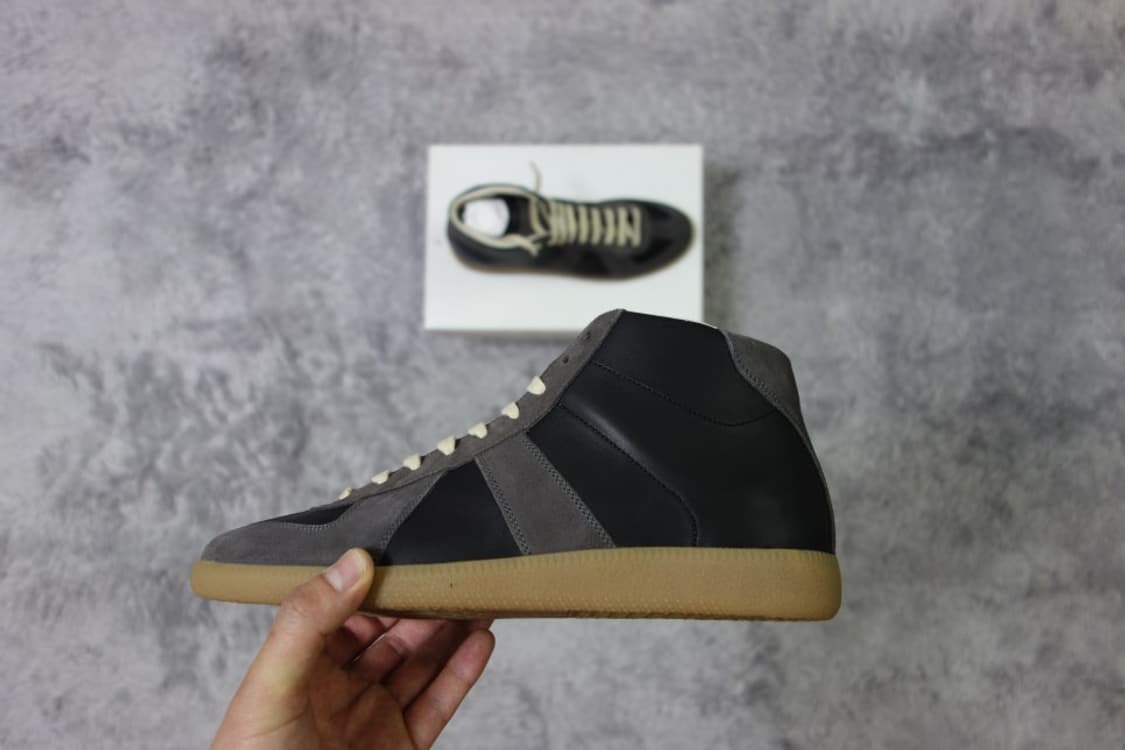 250-255) 메종 마르지엘라 레플리카 하이탑 블랙/다크그레이 상품이미지9