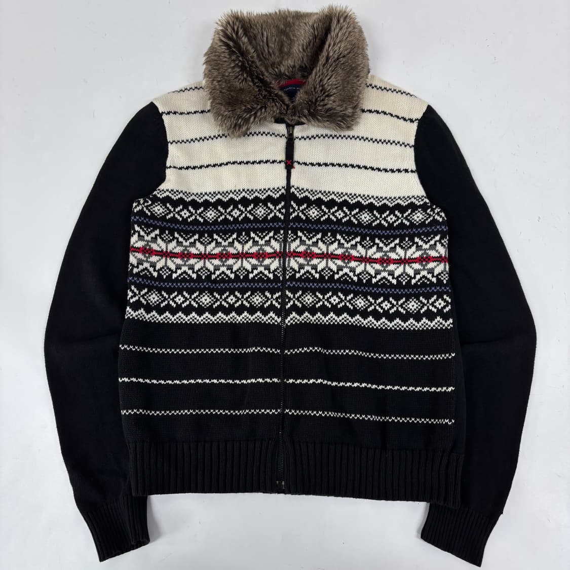 타미힐피거 노르딕 니트 집업 상품이미지3