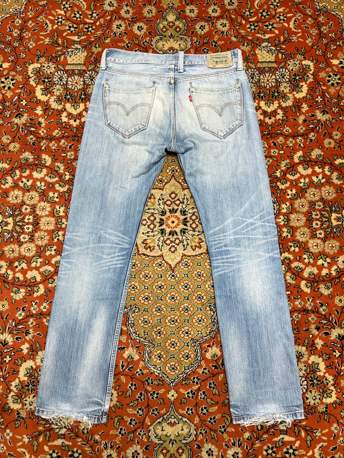 리바이스 601 연청 데님팬츠 34 상품이미지5
