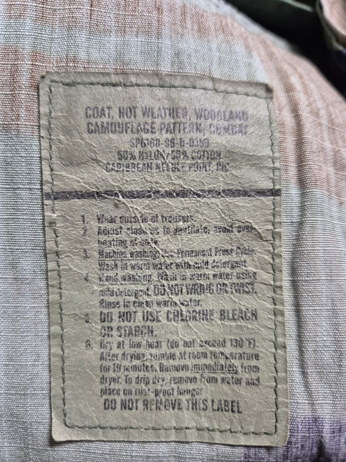 90s 미군 우드랜드 야상- (60) 상품이미지6