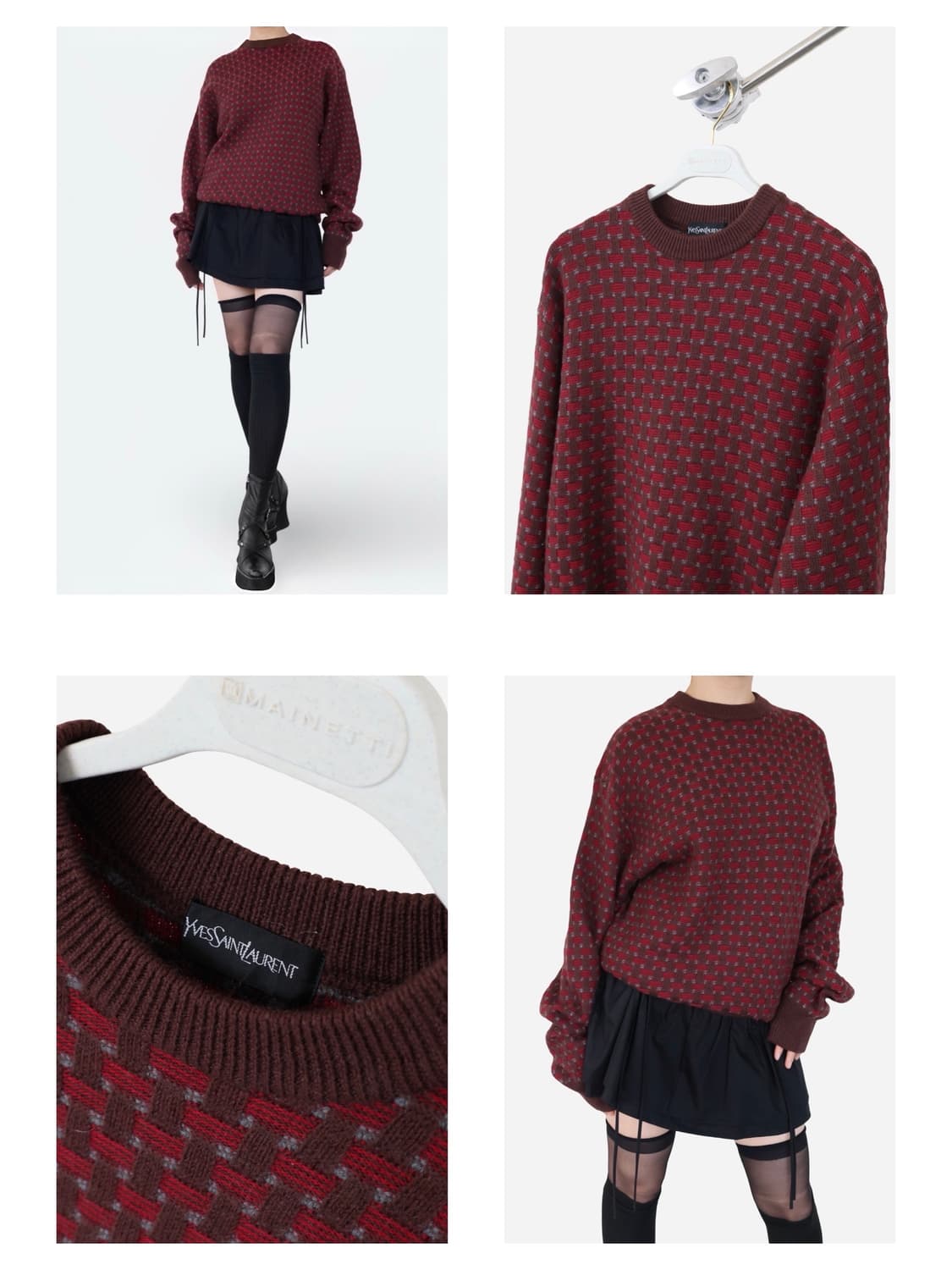 Yves Saint Laurent Vintage Wool Knit 상품이미지1