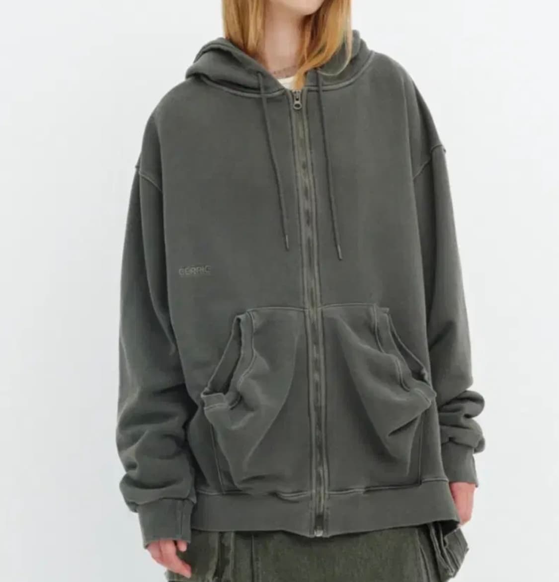 세릭 피그후드집업 상품이미지1